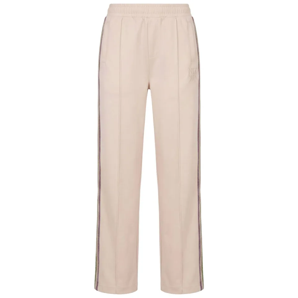 Nik & Nik wide leg casual broek beige, foto 2
