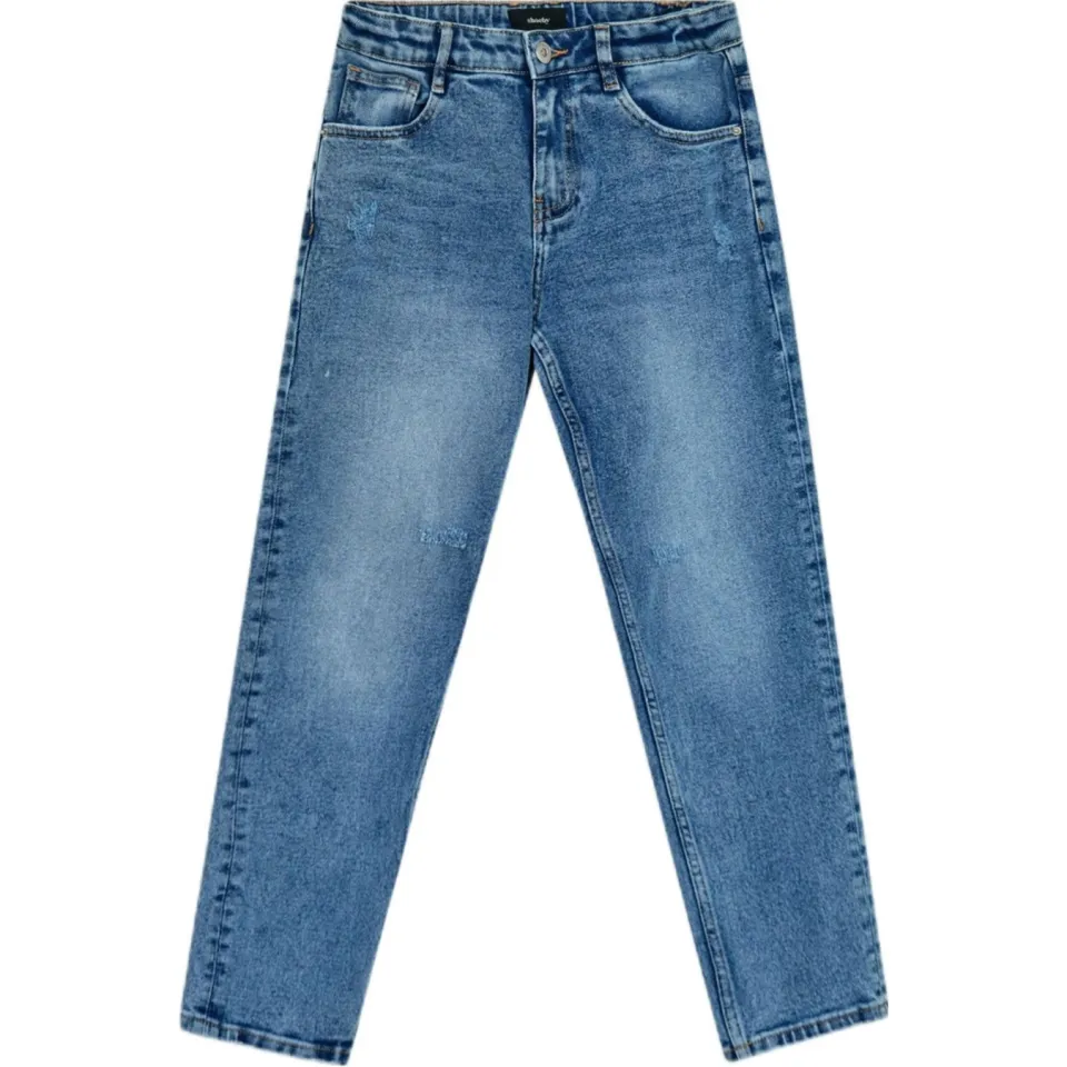 Shoeby loose fit jeans medium blue denim, foto 2