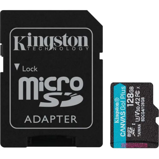 Kingston Canvas Go! Plus microSDXC geheugenkaart