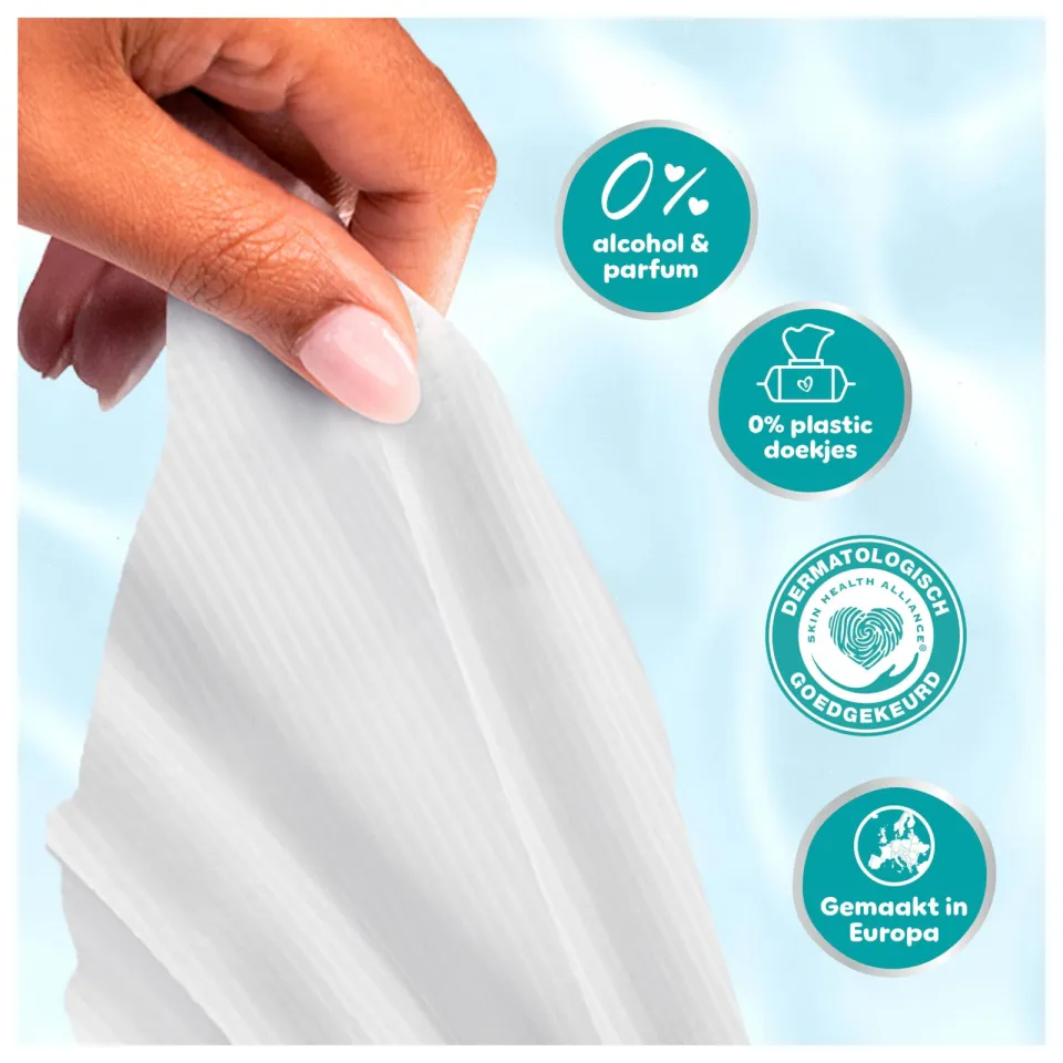 Pampers 99% Water billendoekjes - 15 x 60 doekjes, foto 7