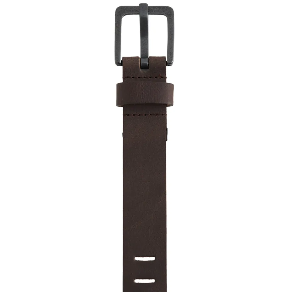 WE Fashion imitatieleren riem donkerbruin 65 cm, foto 2