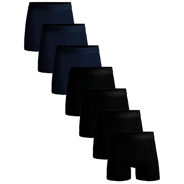 Muchachomalo Heren 7-pack Boxershorts Hello Moonlight Veelkleurig