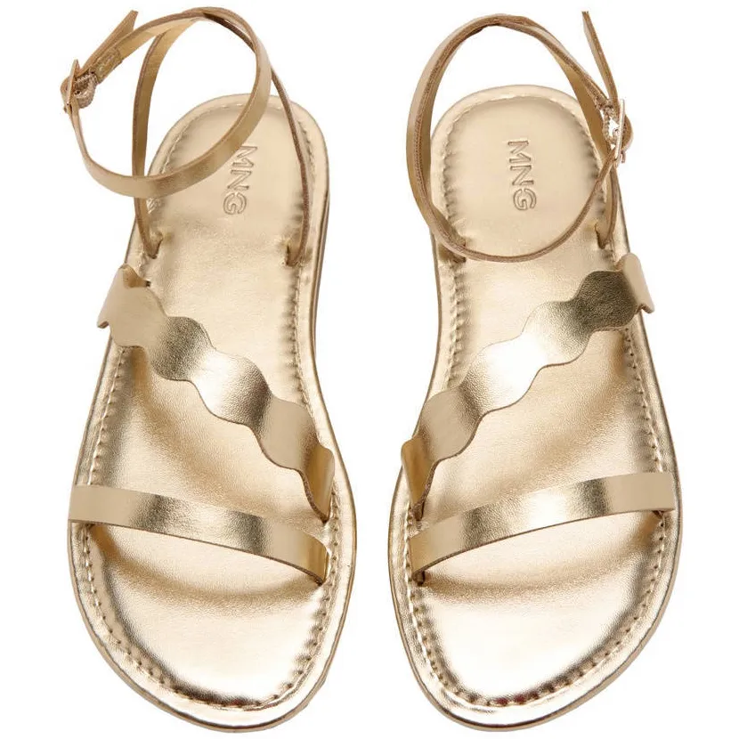 Mango Kids sandalen goud, foto 5