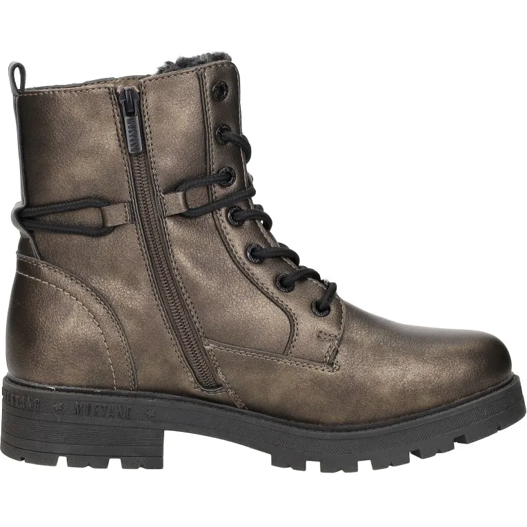 Mustang veterboots brons goudkleur, foto 8