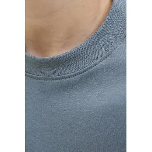 Jack & Jones junior T-shirt grijsblauw effen, foto 7