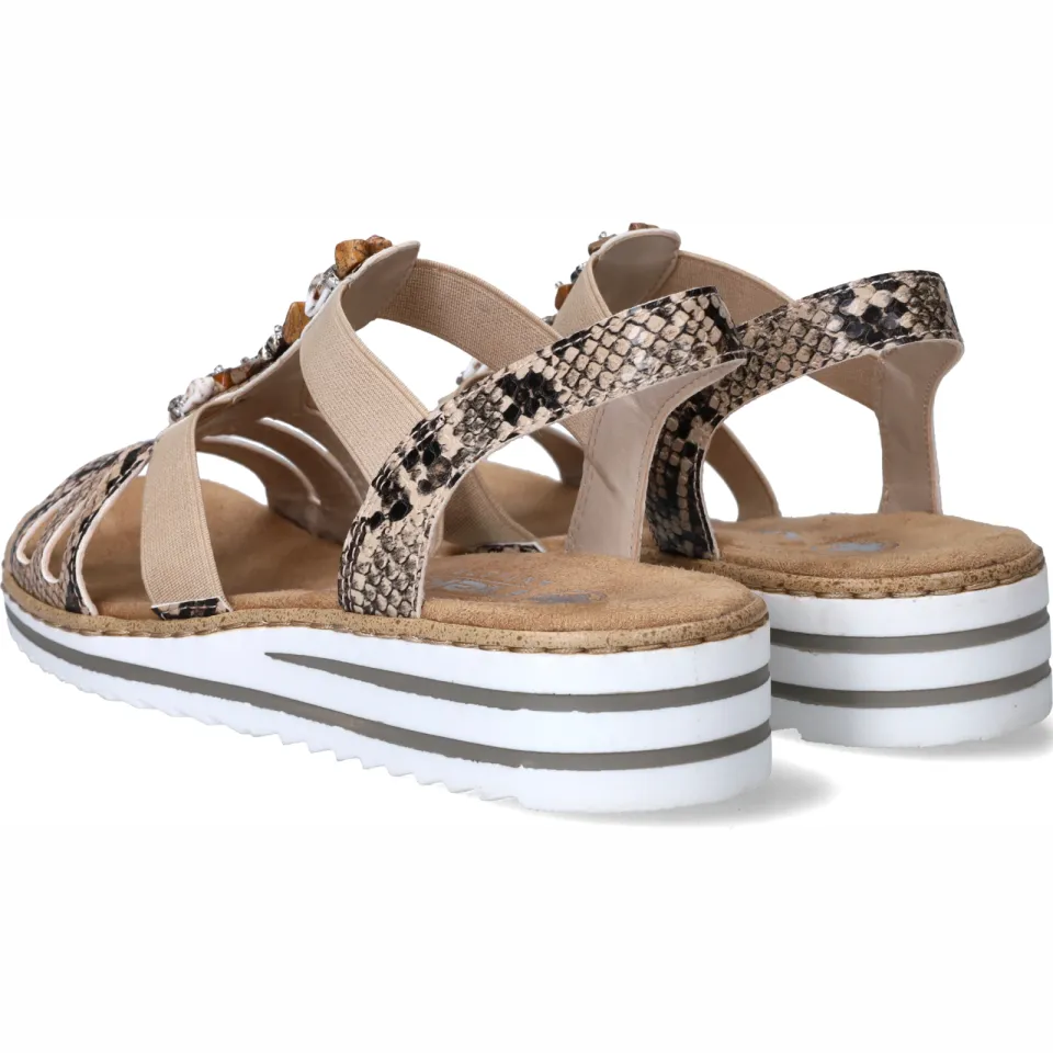Rieker sandalen beige, foto 4