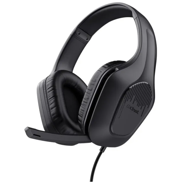 Trust GXT 415 Zirox gamingheadset zwart