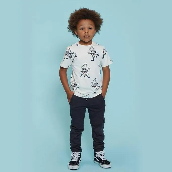 Sturdy Run the Day casual broek antraciet