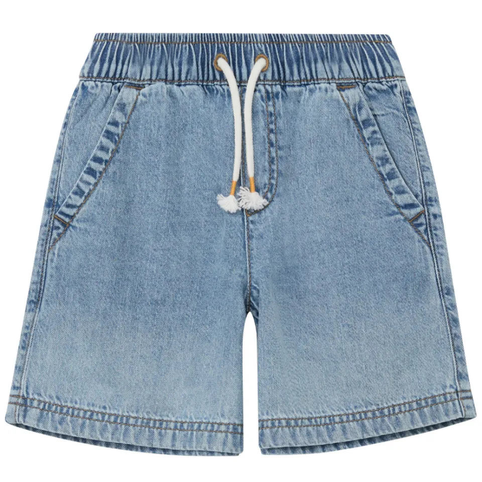 s.Oliver jeansshort lichtblauw light blue denim, foto 2