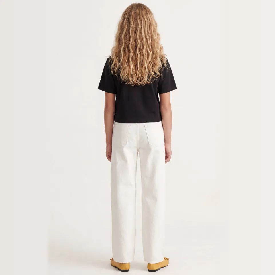 JJXX GIRL JXANDREA cropped t-shirt zwart, foto 4