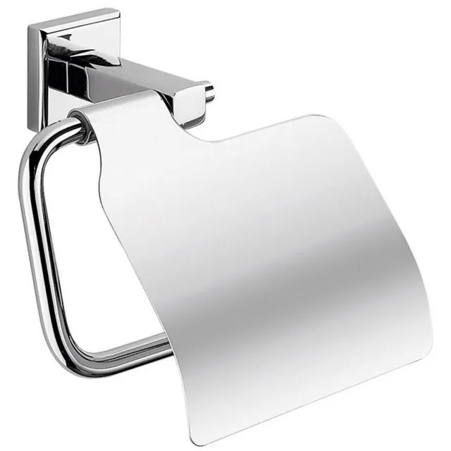 Sapho Toiletrolhouder Sapho Colorado 14.4x13.7 cm met Klep Chroom