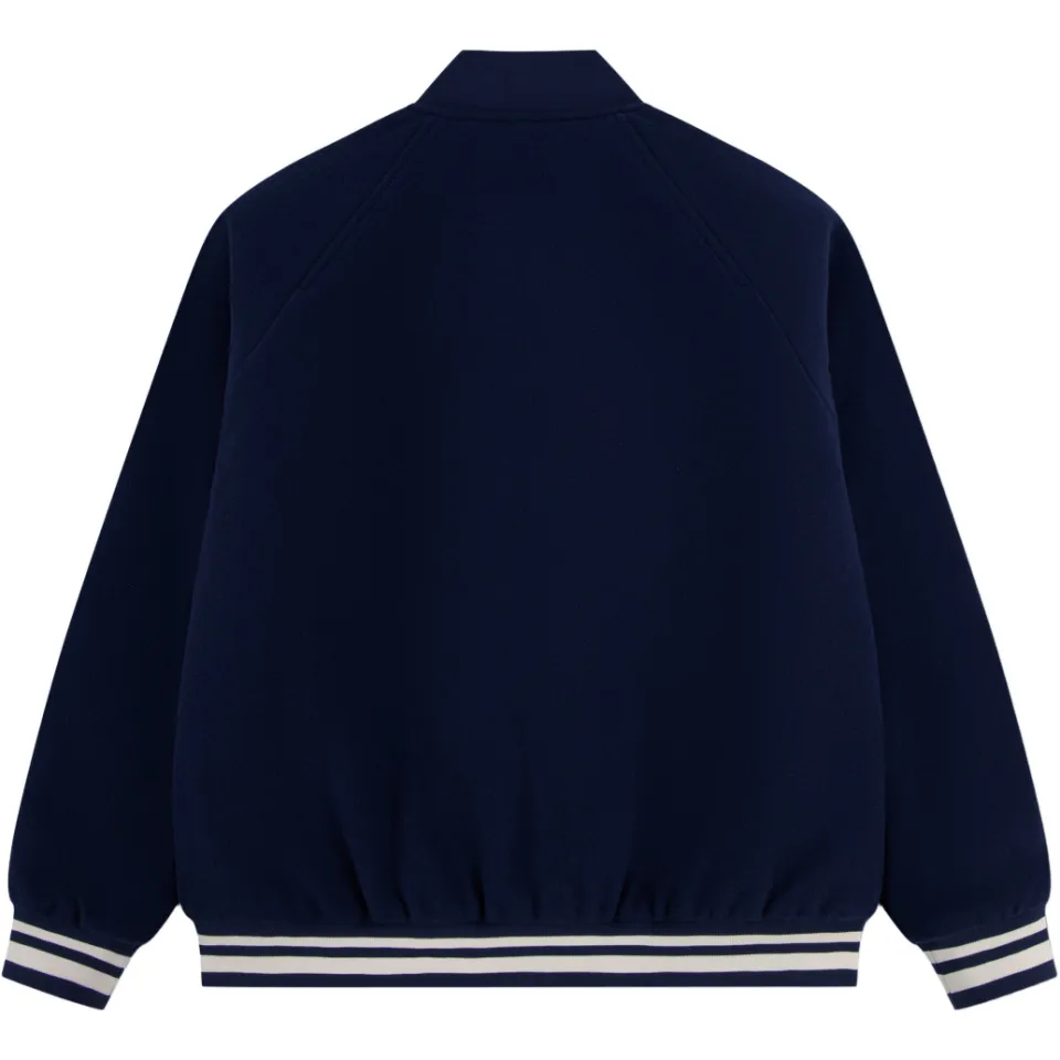Lacoste baseballjack met logo donkerblauw, foto 3
