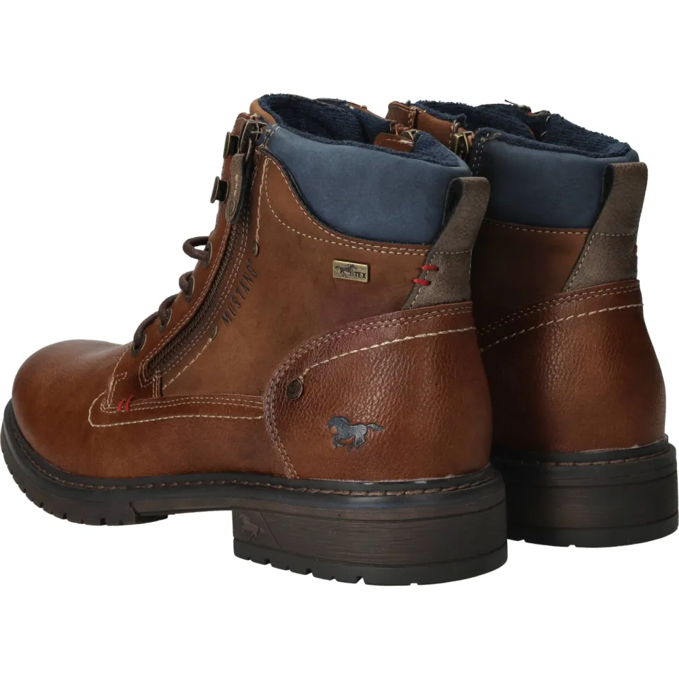 Mustang veterboots cognac, foto 5
