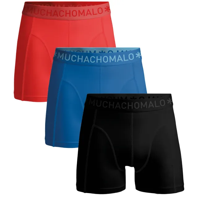 Muchachomalo Heren 3-pack Boxershorts Veelkleurig
