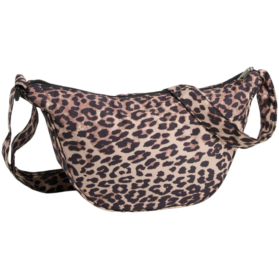 Pieces Amanda crossbodytas panterprint bruin, foto 2