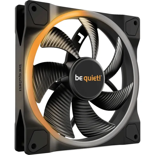 Be Quiet! Light Wings PWM 140mm casefan zwart