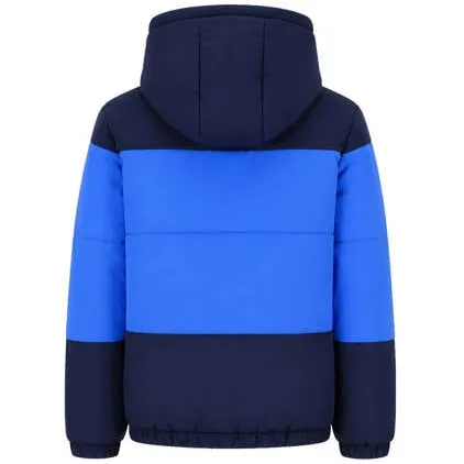 B.Nosy reversible winterjas donkerblauw donkerblauw/hardblauw, foto 4