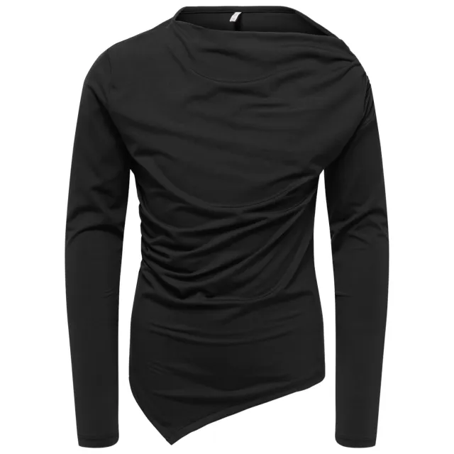 KIDS ONLY GIRL top met plooien - zwart