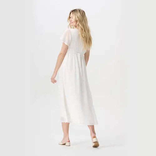 Noppies Amelie zwangerschapsjurk offwhite, foto 3