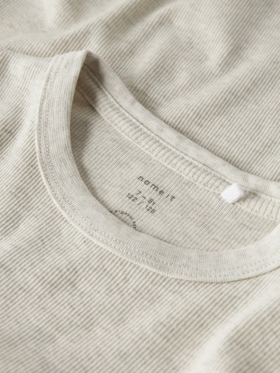 NAME IT KIDS longsleeve gebreid beige melange, foto 5