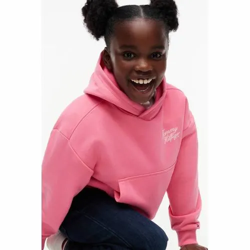 Tommy Hilfiger hoodie met tekst - roze, foto 5