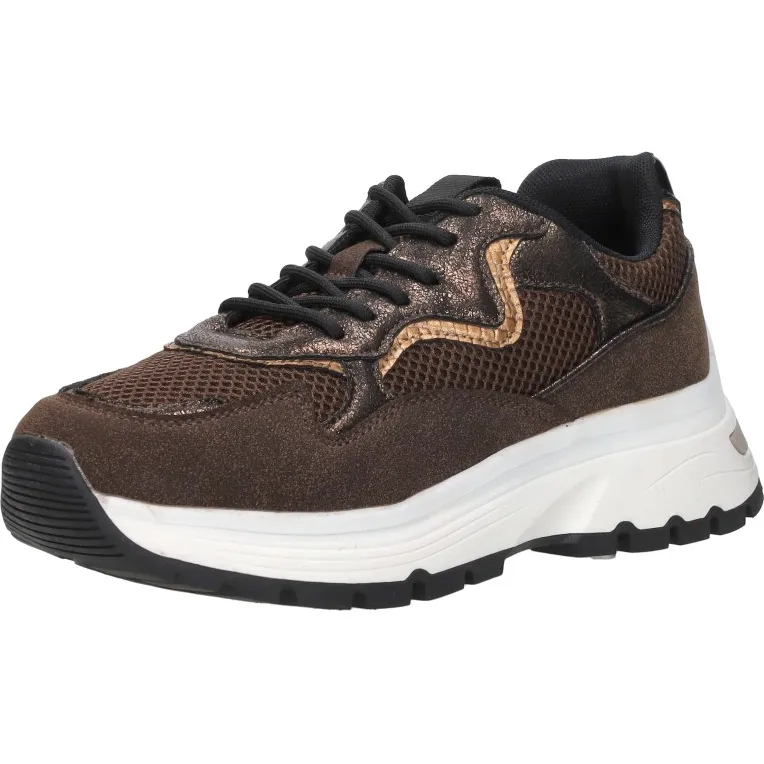 Sub55 lage sneakers donkerbruin, foto 3