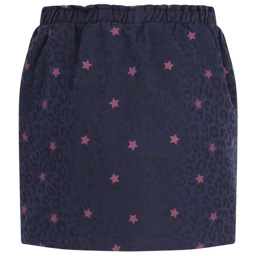 TYGO & vito korte rok met sterren donkerblauw, foto 3