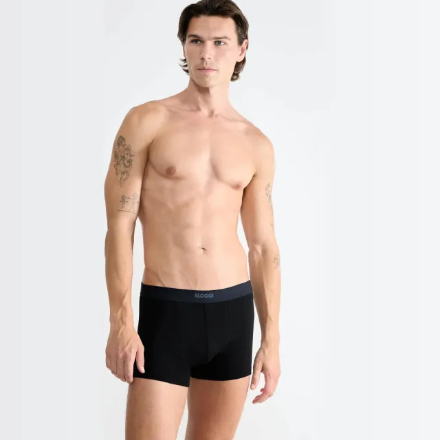 Sloggi MEN EVER Ease boxershort (set van 2) Zwart