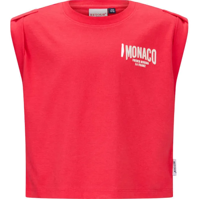 Retour Jeans mouwloos shirt rood, foto 2