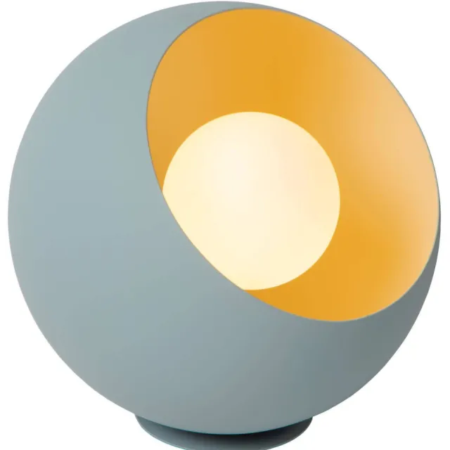 Lucide DOREDOS - Tafellamp - Ø 20 cm - 1xE27 - Pastel blauw