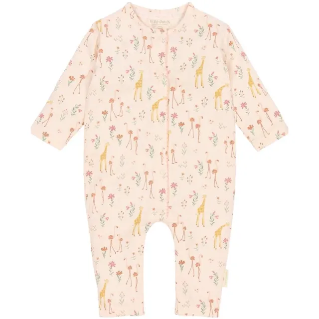 Little Dutch pyjama met all-over print lichtroze, foto 2