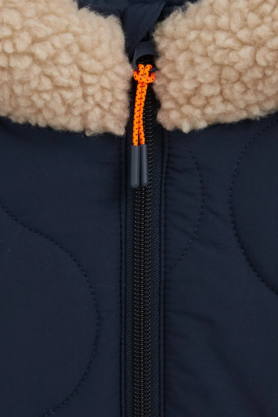WE Fashion teddy winterjas beige, foto 7
