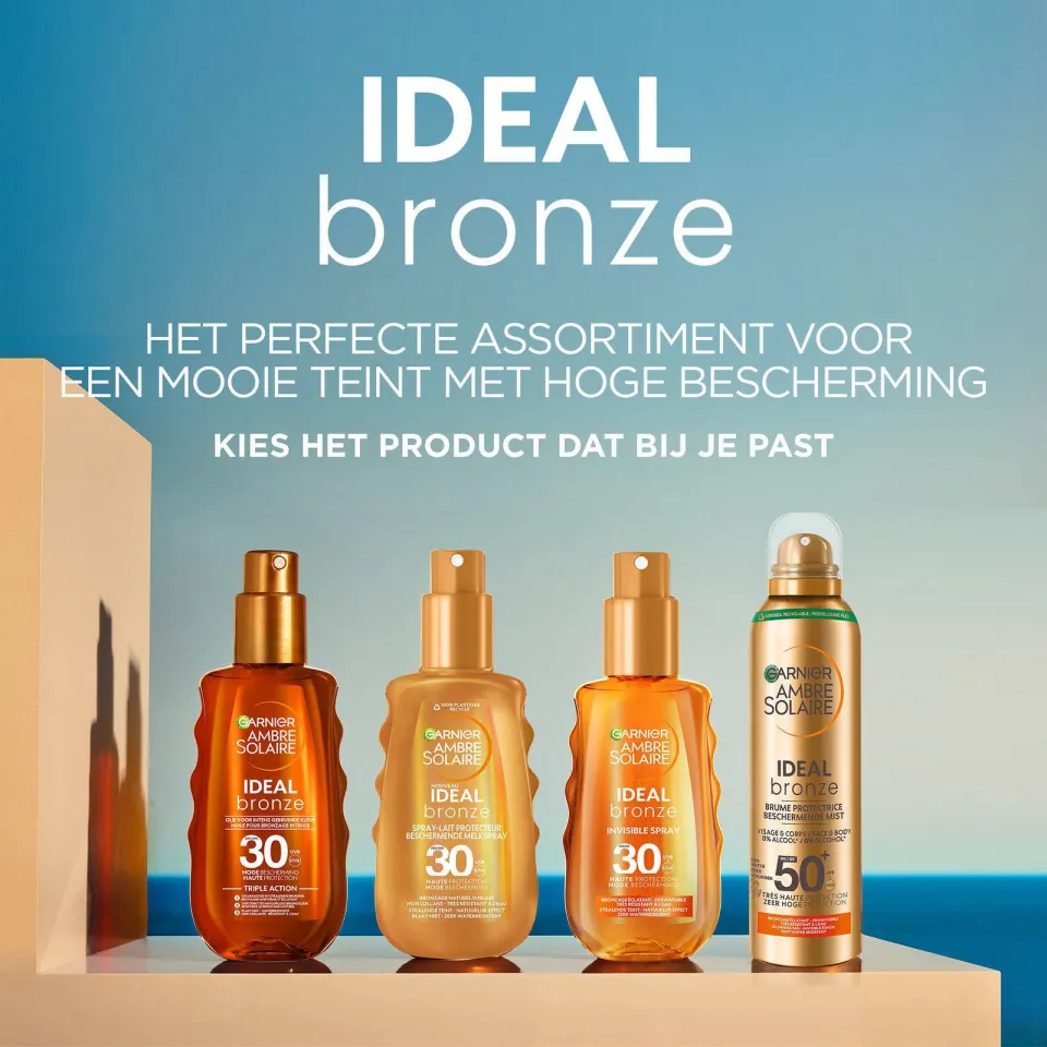 Garnier Ambre Solaire Ideal Bronze beschermende zonnemist SPF50+, foto 4
