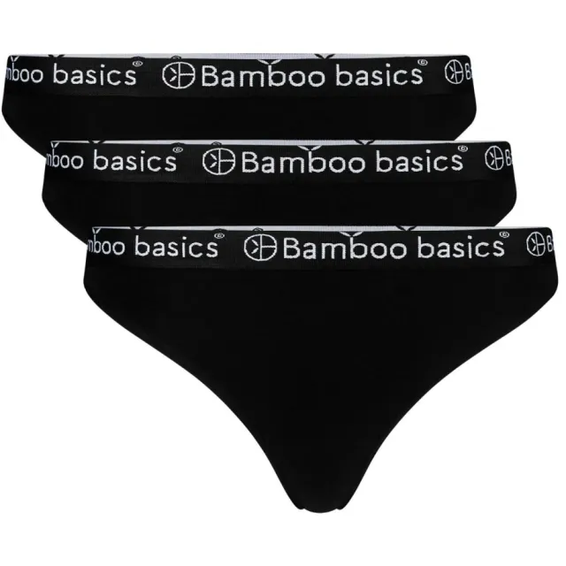 Bamboo Basics Emma string zwart, foto 2