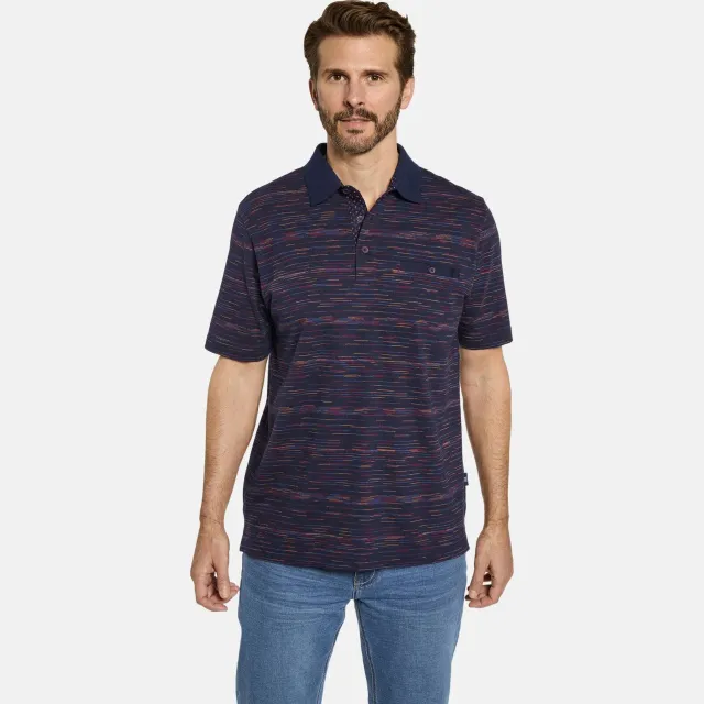 Babista regular fit polo ORVENTO donkerblauw
