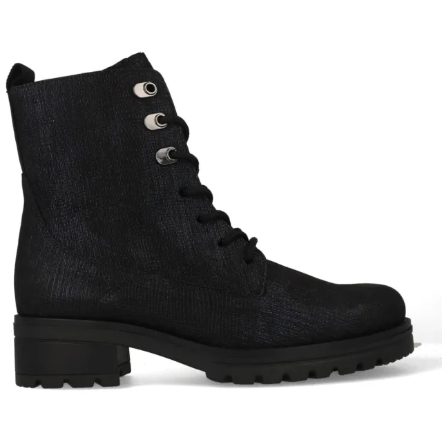 Gabor bikerboot 52.786.86 zwart Blauw
