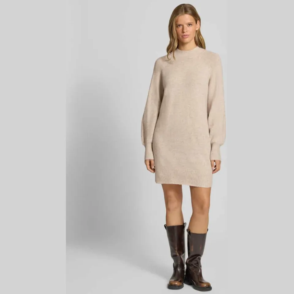 Only Olivia gebreide jurk beige, foto 8