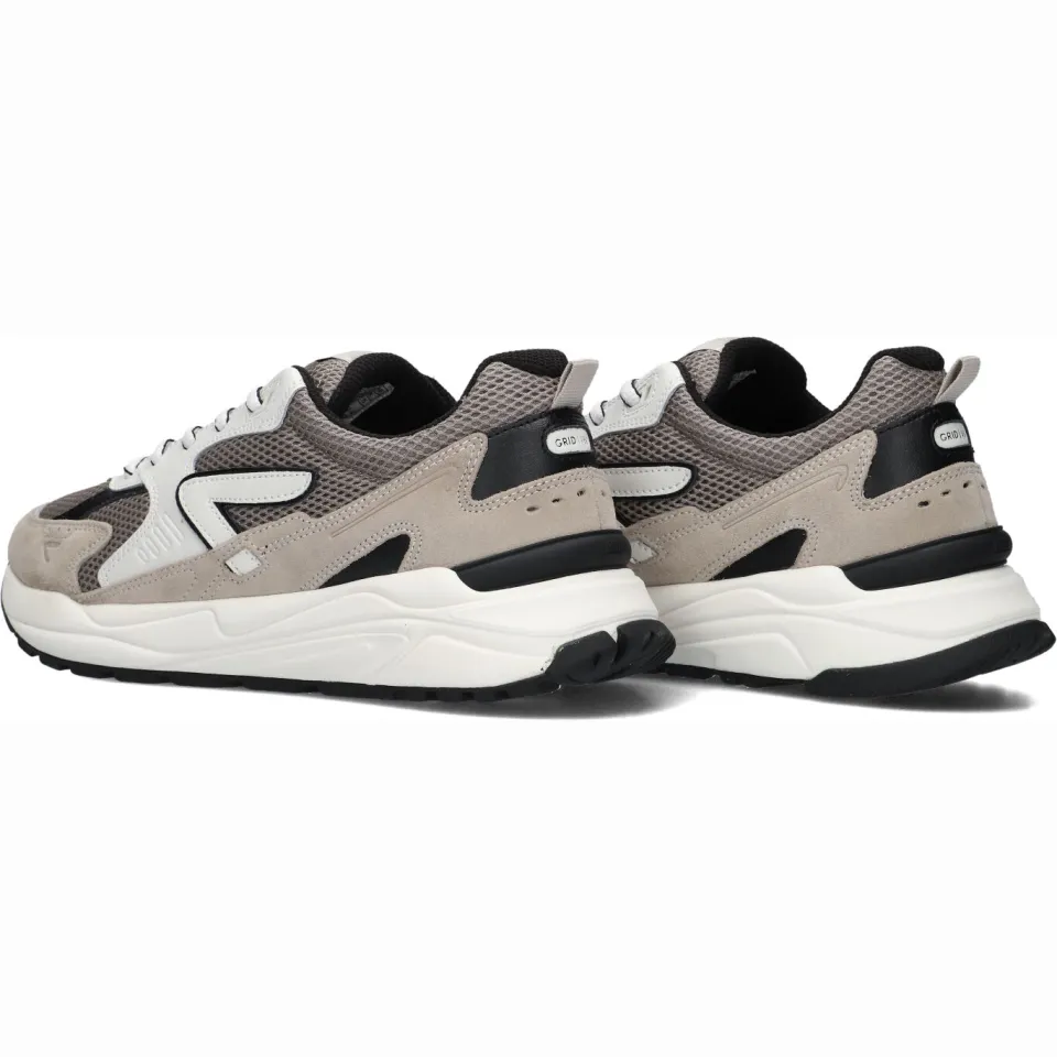 Hub Sneakers Grid Taupe, foto 5