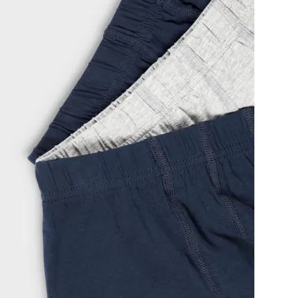 NAME IT boxershorts donkerblauw grijs melange, foto 4