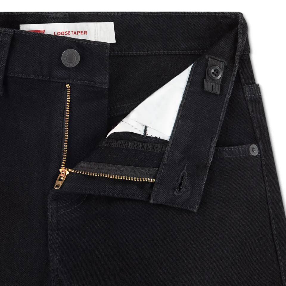 Levi's Kids loose fit tapered jeans - zwart, foto 2