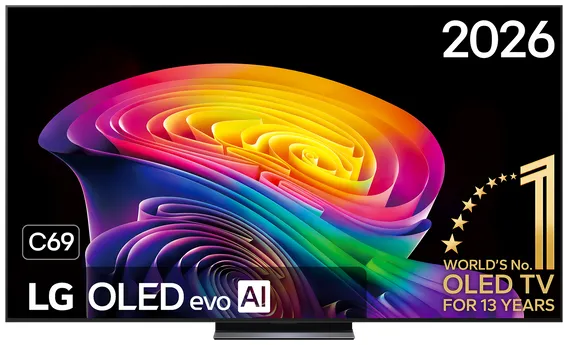 LG OLED65C69LB oled-tv zwart, foto 3