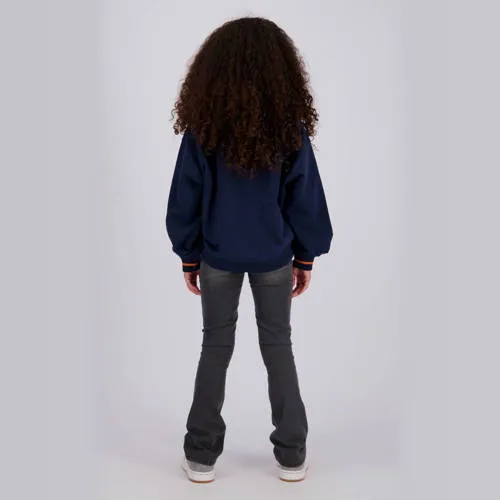 Vingino rechtvallende sweater met print - donkerblauw, foto 5