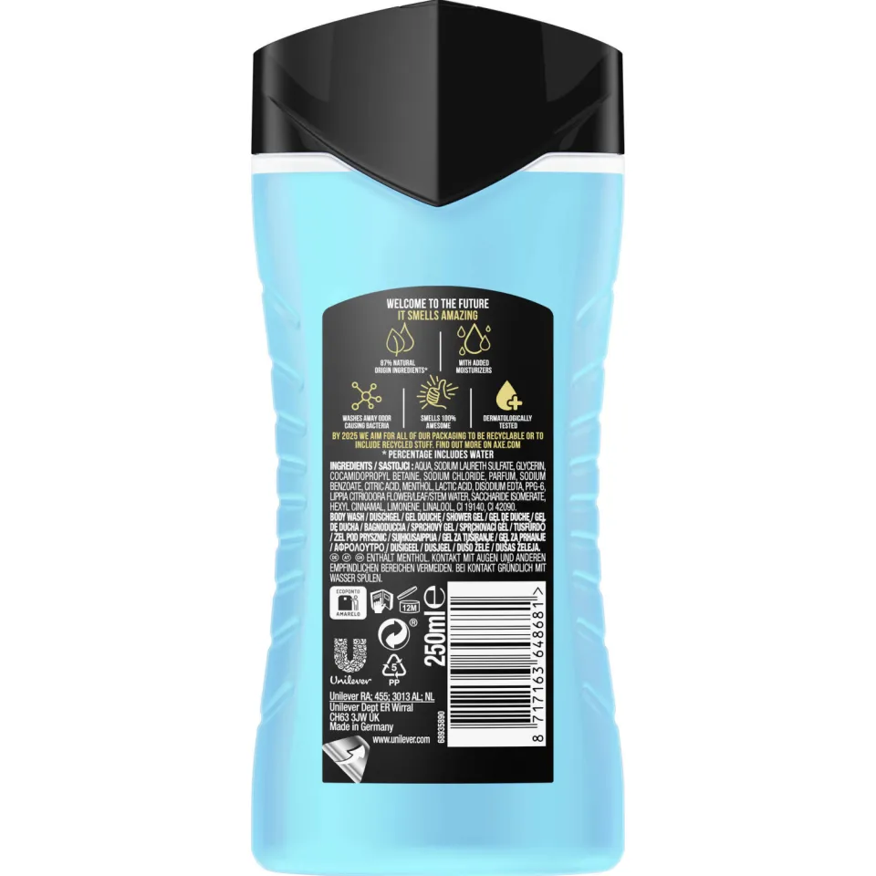 Axe Ice Chill 3-in-1 douchegel, foto 7