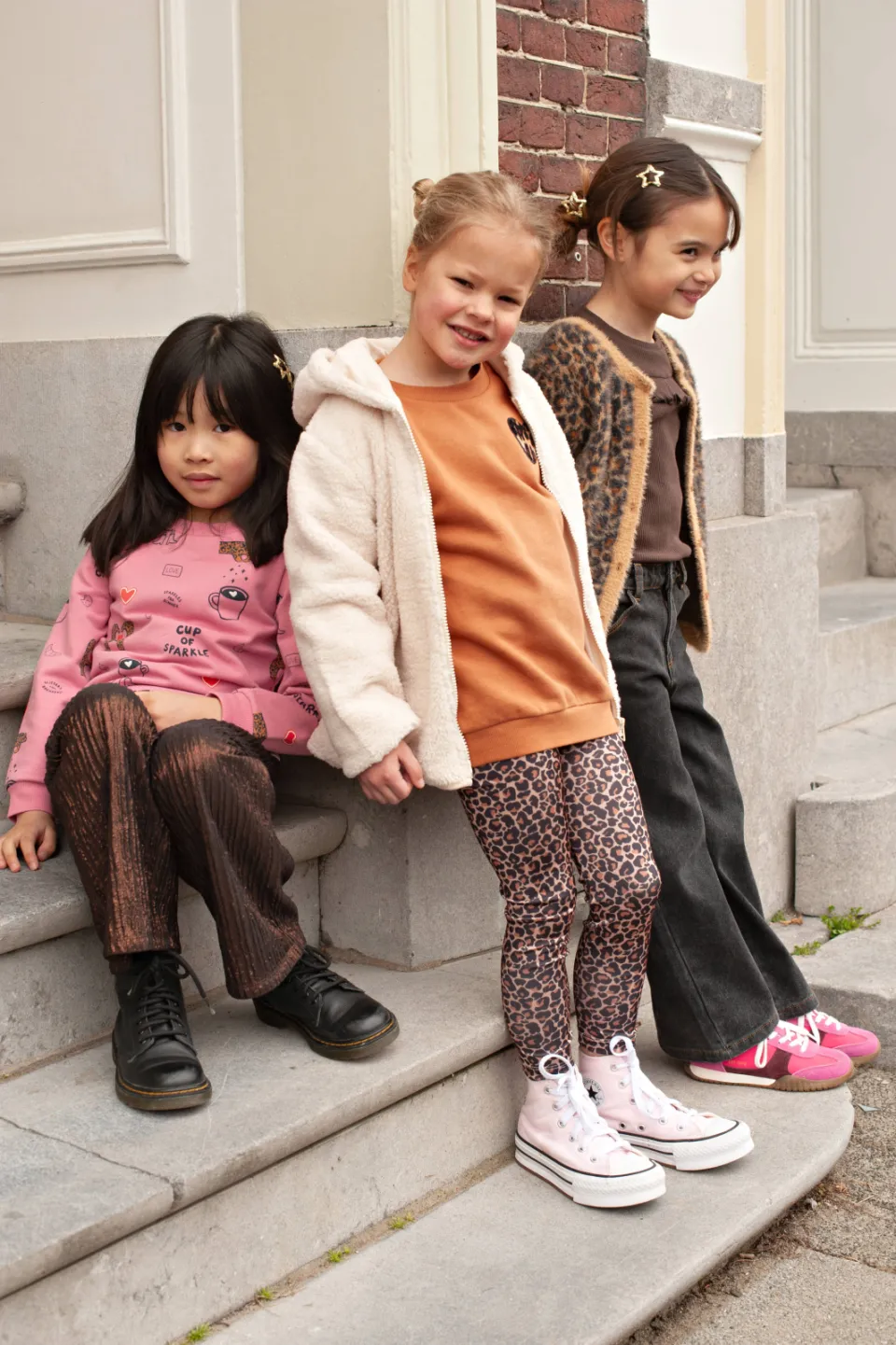 Jubel City Chic legging bruin/zwart, foto 4