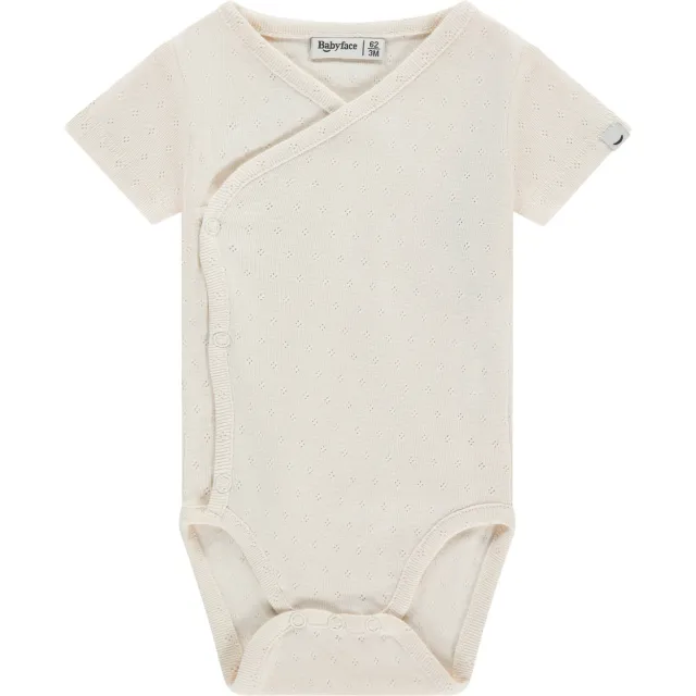 Babyface romper ajour beige
