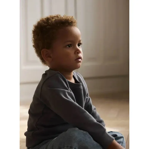 Lil' Atelier MINI loose fit sweater - antraciet, foto 3
