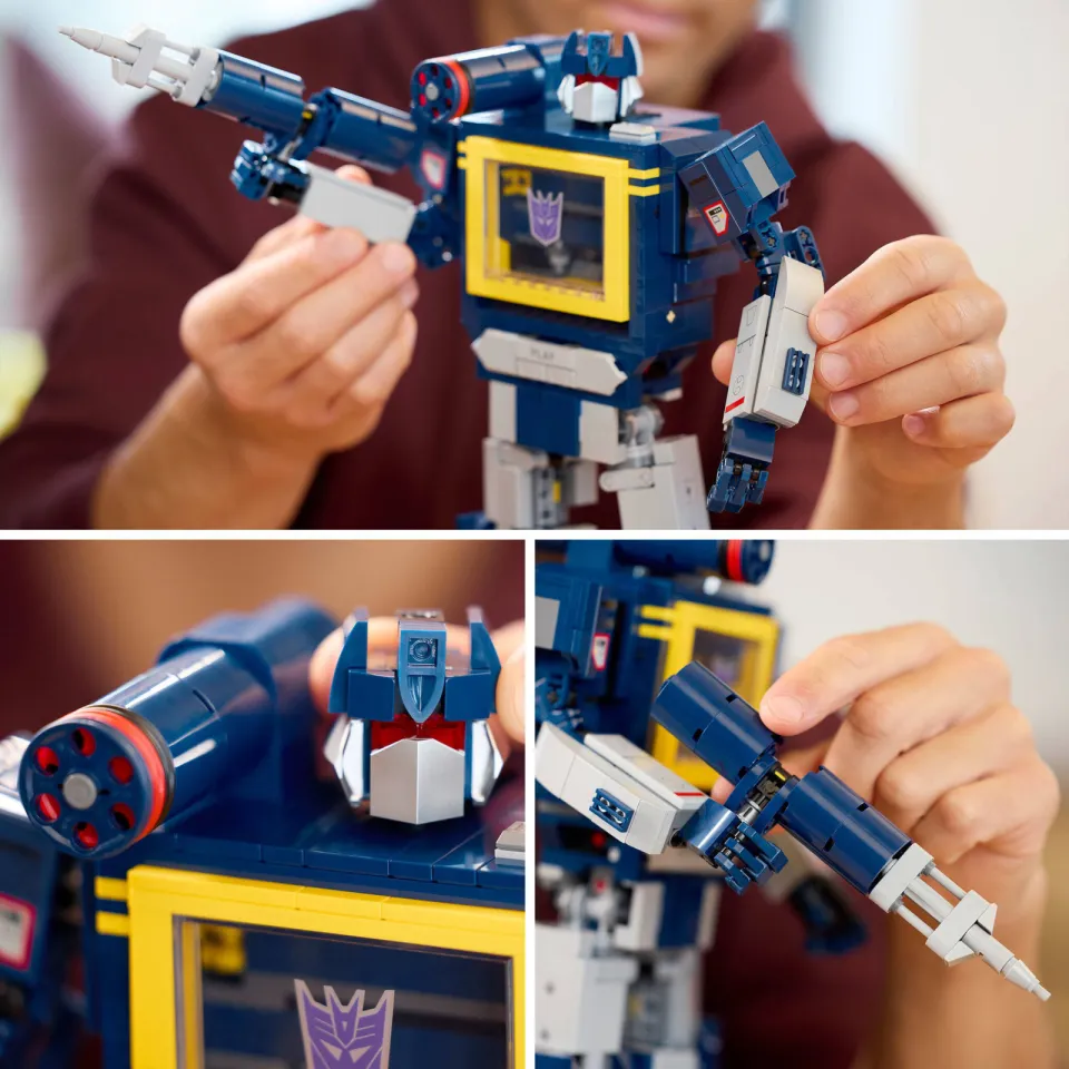 Lego Icons Transformers: Soundwave 10358, foto 5