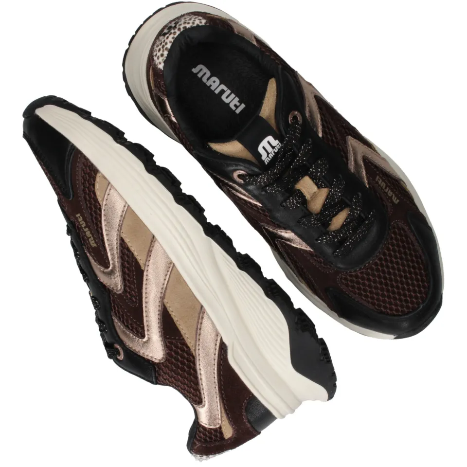 Maruti Dora sneakers bruin, foto 8