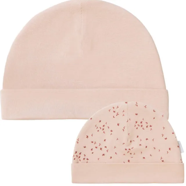 Noppies baby reversible muts Navar roze