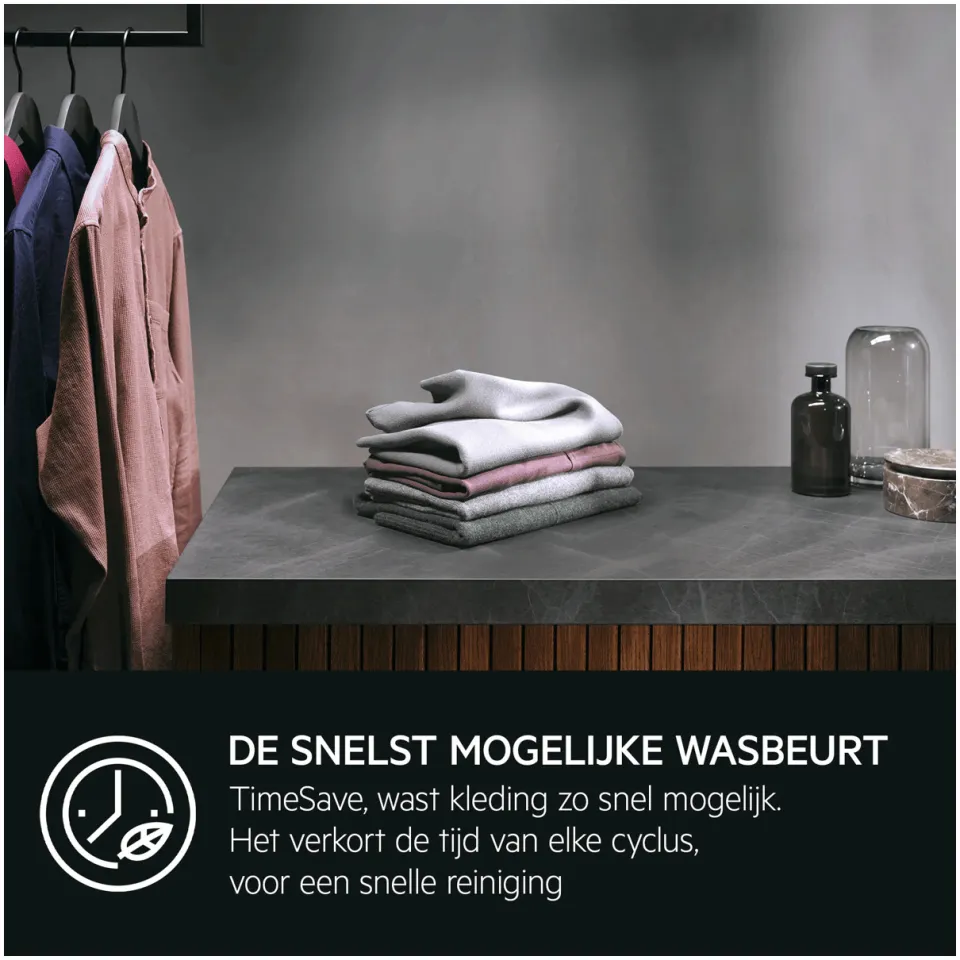 AEG LE6ONYX wasmachine zwart, foto 2